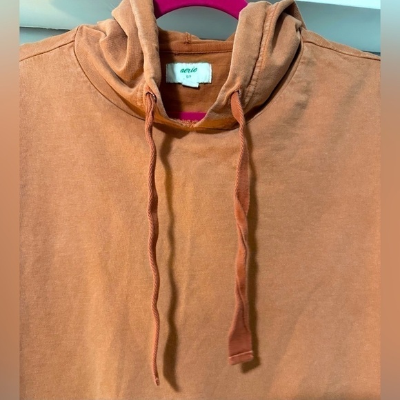 Aerie Oversized Split Hem Hoodie - Picture 9 of 9